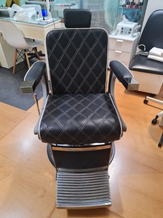 Sillón Peluquería/Maquillaje Negro