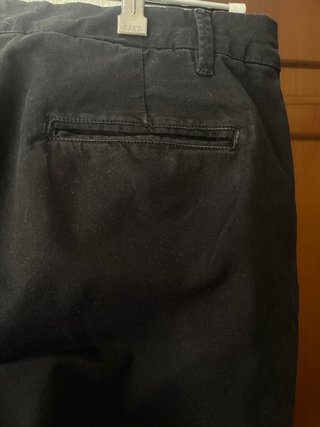 Pantalón pitillo negro Cortefiel