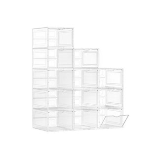 Set di 12 Scatole per Scarpe Taglia 46 Bianco · Altre