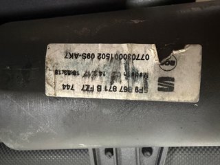Bandeja Enrollable Seat Leon 3 ST