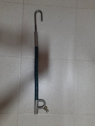Barra antirrobo pitón con llave