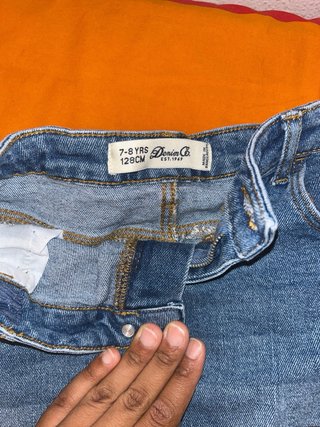 Pack 3 shorts niña vaqueros