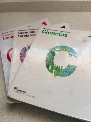 Cuaderno matemáticas 1 Formación Profesional Bá...
