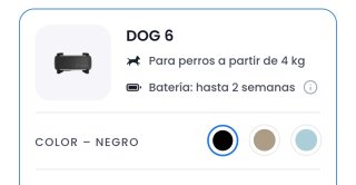Tractive DOG 6 Rastreador GPS