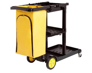 Carro de limpieza profesional Amazon Basics