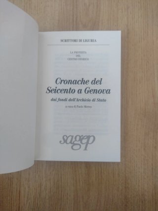 Cronache del Seicento a Genova