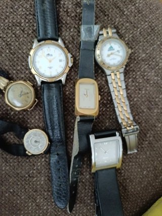 Lote de 6 relojes de pulsera