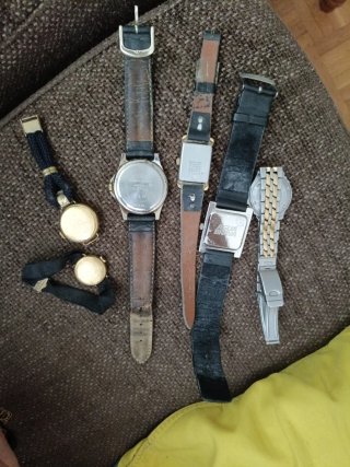 Lote de 6 relojes de pulsera