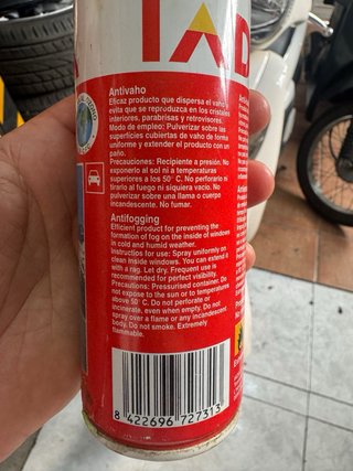Spray Limpia Cristales Antivaho IADA