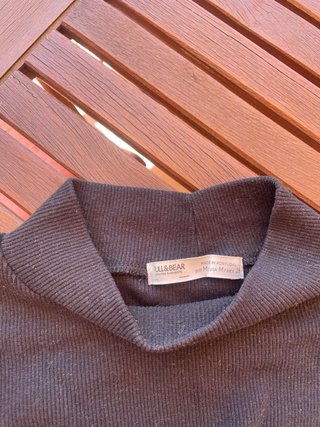 Jersey negro manga larga