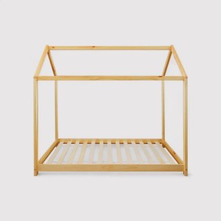 Tiglio - Letto montessoriano in legno naturale 167x87 cm