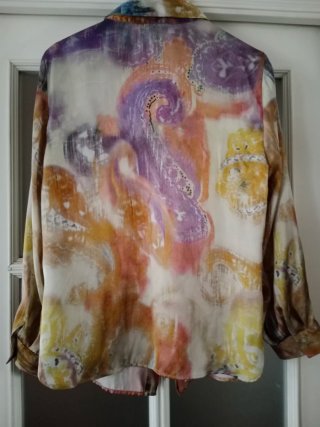 Blusa o camisa satinada de Zara