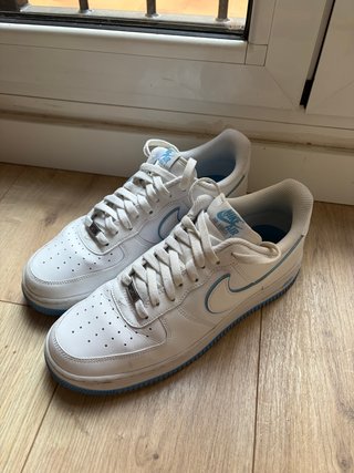 Nike Air Force 1 Blancas y Azules
