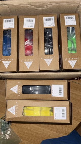 Filamento PLA 1.75mm 1kg Smart Materials 3D