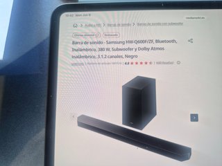TV Samsung 65' + Barra Sonido