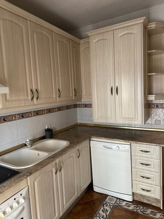 Muebles de cocina madera y piedra