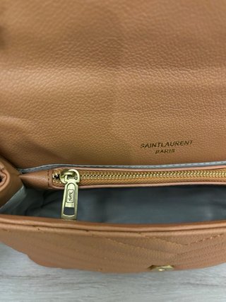 Bolso YSL Beige con Llavero