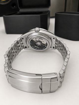 Seiko mod Datejust Dial Negro
