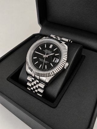 Seiko mod Datejust Dial Negro