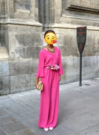 Mono fucsia talla XS