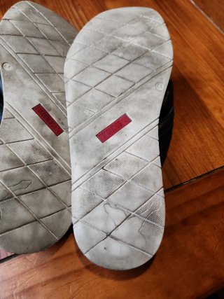 Chanclas Pikolinos Piel Talla 44 Marrón/azul
