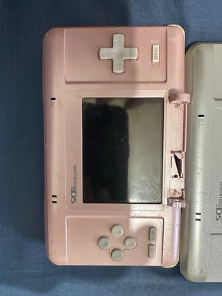 Nintendo DS Lite Rosa e Argento