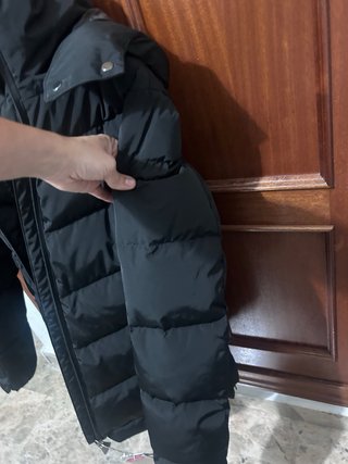 Anorak acolchado 80% plumón 20% pluma