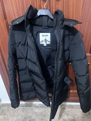 Anorak acolchado 80% plumón 20% pluma