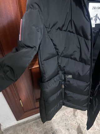 Anorak acolchado 80% plumón 20% pluma