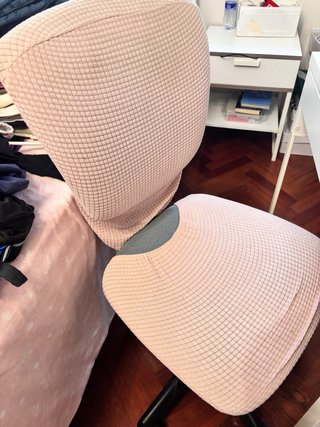 Escritorio Ikea Micke Blanco y silla de escritorio