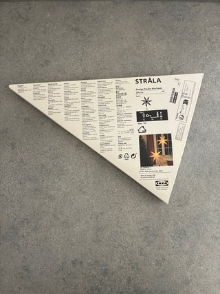 Ikea Strala Lampada Lanterna Stella a sospensione