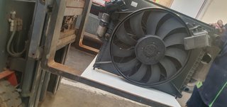Radiador y ventilador completo