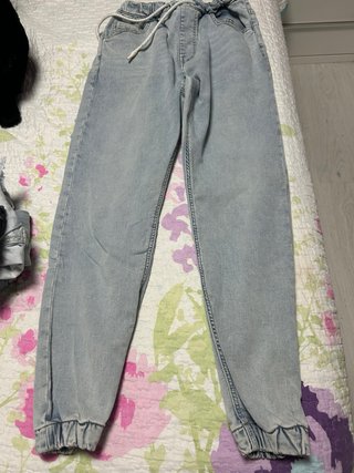 Pantalón vaquero jogger azul
