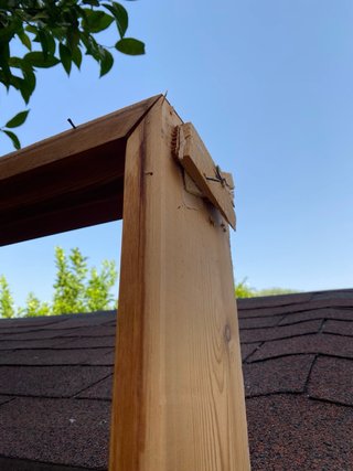 Puerta entrada madera maciza miel
