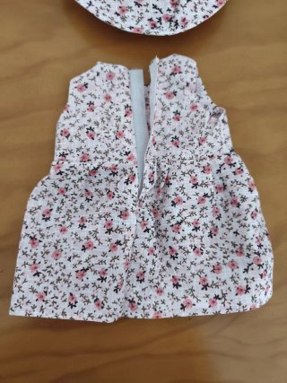 Conjunto 2 piezas muñeca floral