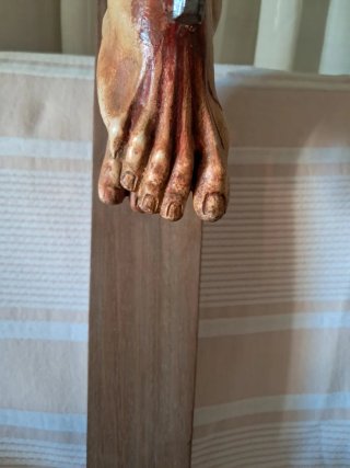 Cristo Crucificado Grande.Medidas del cristo 85×65