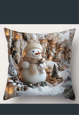 Set 4 Almohadas Decorativas Navidad