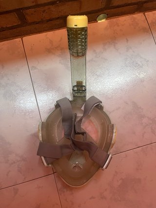 Máscara integral snorkel adulto