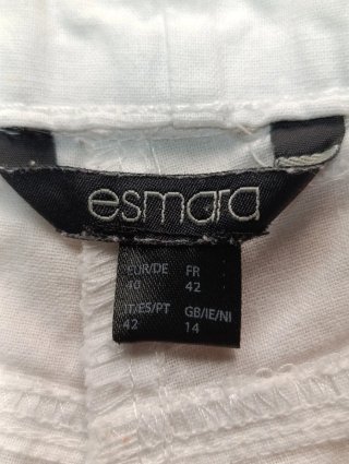 Short  blanca mujer talla 42