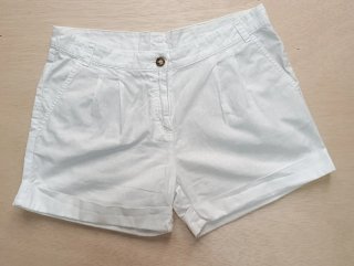 Short  blanca mujer talla 42