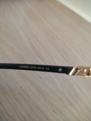 Occhiali Carrera 1075/S neri e oro