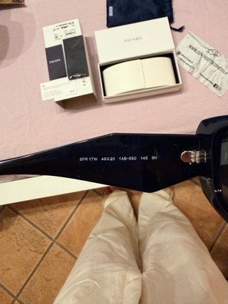 Occhiali da sole Prada neri
