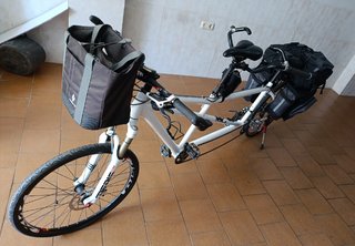 Bicicleta Tándem Aluminio 26 30V