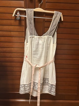 Top Flamenco bordado Talla M