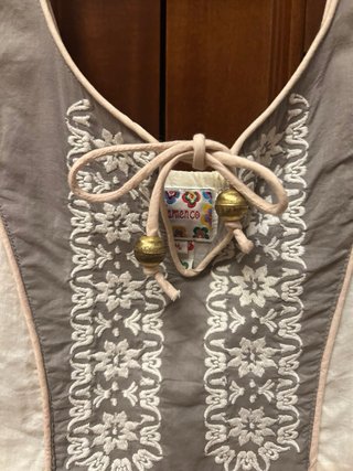 Top Flamenco bordado Talla M