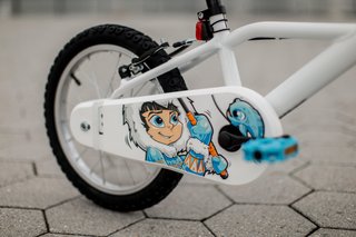 Bicicleta niños 16 pulgadas Btwin 100 Inut blanca 4,5 -6