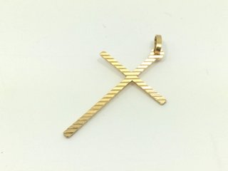 E588064-0 CRUCIFIJO ORO 18K