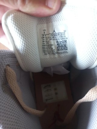 Nike Air Jordan 1 Mid Beige/Blanco