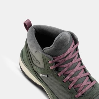 Botas de montaña y trekking impermeables piel Mujer Quechua