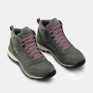 Botas de montaña y trekking impermeables piel Mujer Quechua
